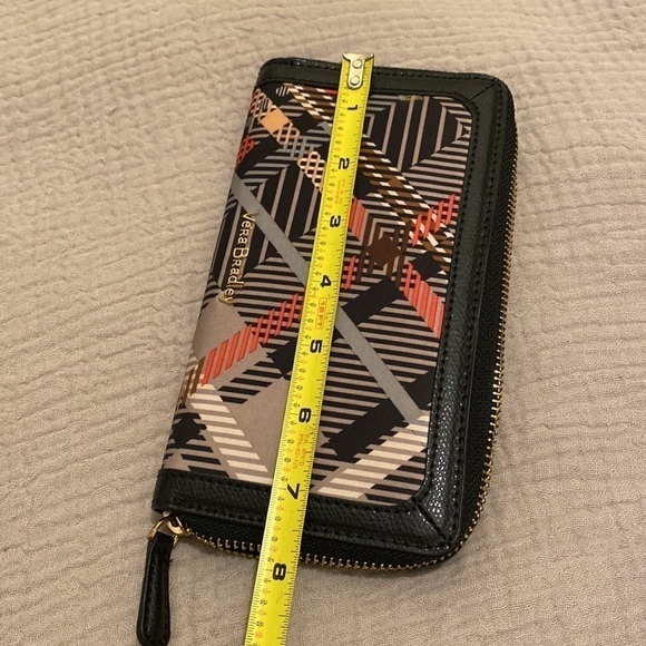 Vera Bradley  Georgia Wallet Sofia Plaidblack . Very good condition. Wor… - Picture 6 of 7